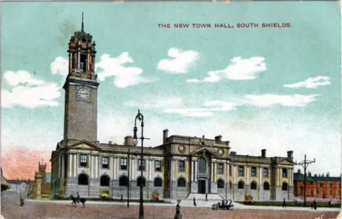 Framed Print : New Town Hall, South Shields, Northumberland