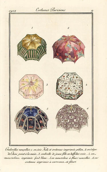 New umbrella and parasol designs for 1912
