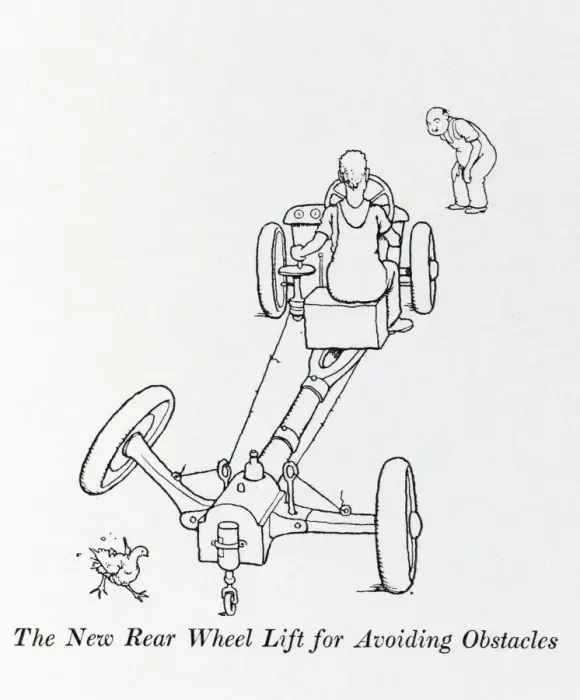 Framed Print : The new wheel lift for avoiding obstacles Framed Print : The new wheel lift for avoiding obstacles
