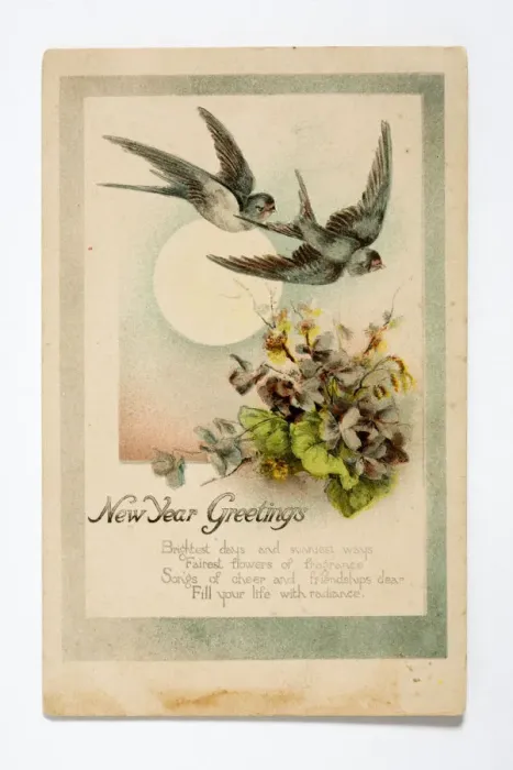 Framed Print : New Year card Framed Print : New Year card