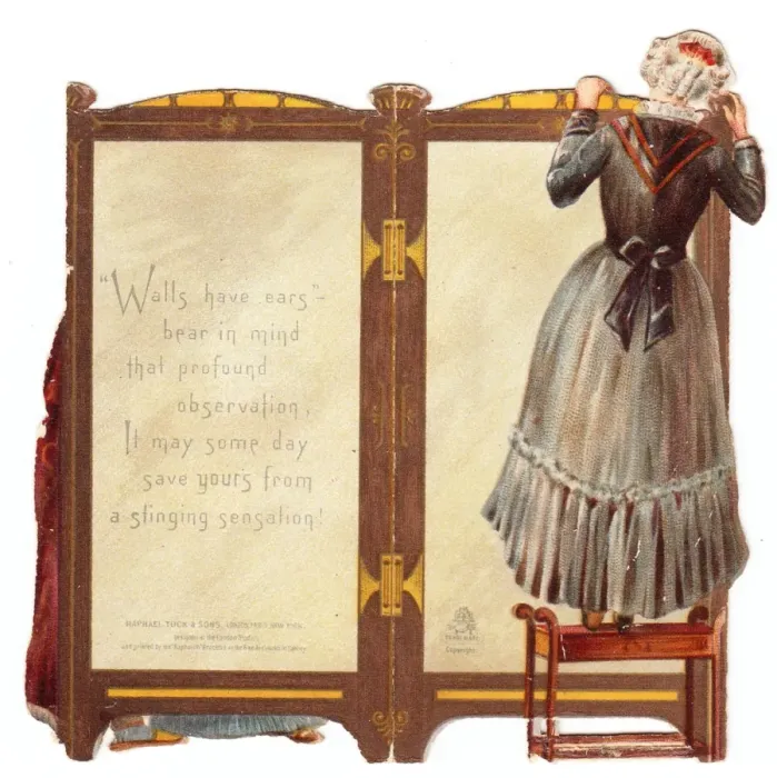 Framed Print : New Year card in the form of a folding screen Framed Print : New Year card in the form of a folding screen