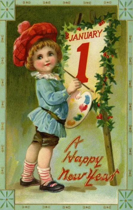 Framed Print : New Year greeting Framed Print : New Year greeting