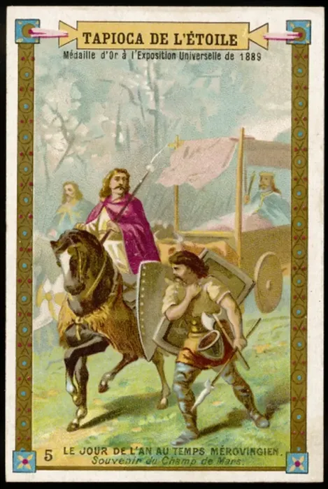 Framed Print : New Year Medieval France Framed Print : New Year Medieval France
