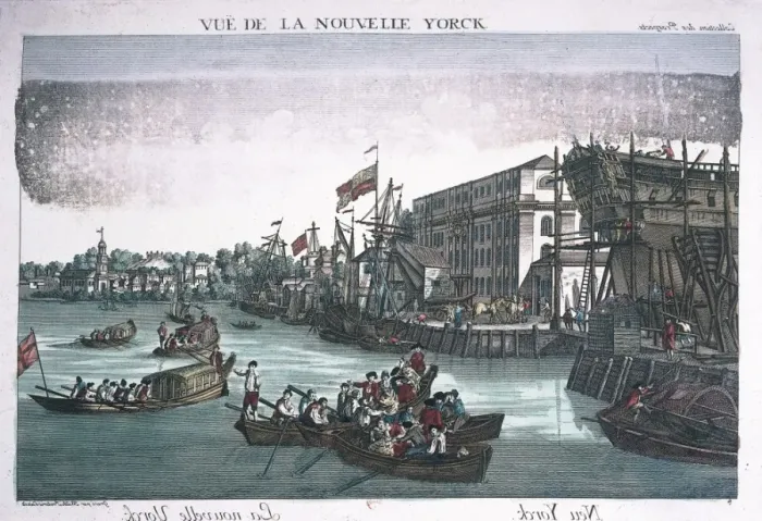 Framed Print : New York (18th c. ) Framed Print : New York (18th c. )