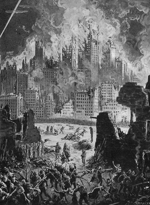 Framed Print : NEW YORK ATTACKED Framed Print : NEW YORK ATTACKED