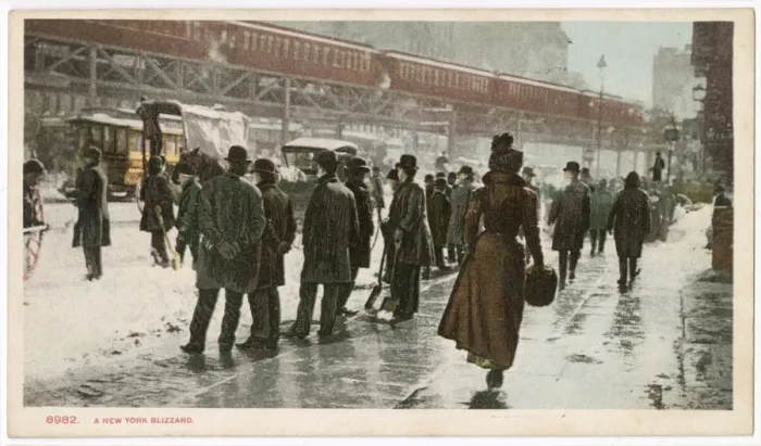 Framed Print : NEW YORK BLIZZARD Framed Print : NEW YORK BLIZZARD