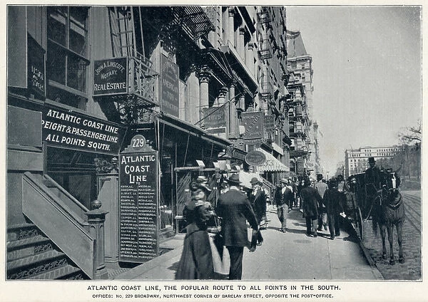 New York, Broadway 1895