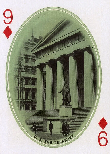 New York City - Playing card - US Sub-Treasury