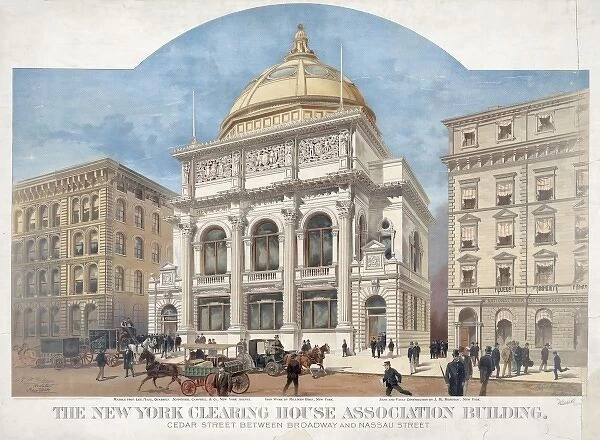 The New York Clearing House Association building. Cedar Stre