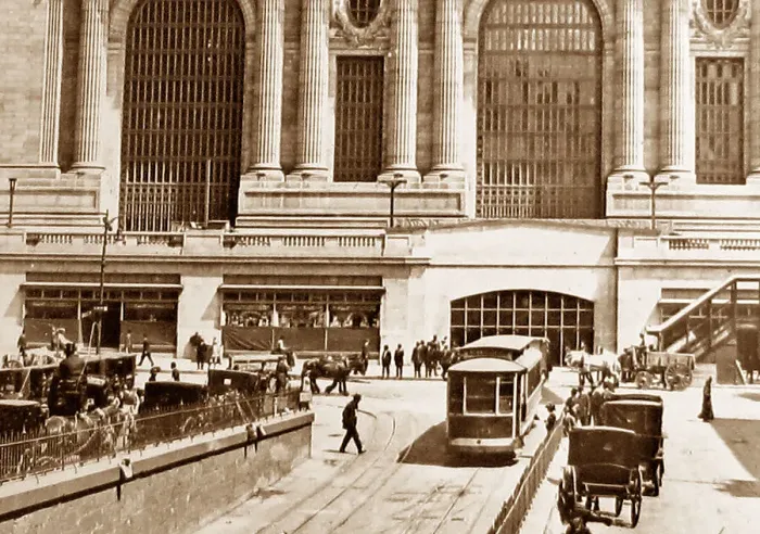 Framed Print : New York Grand Central Depot, early 1900s Framed Print : New York Grand Central Depot, early 1900s