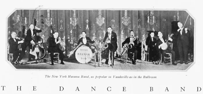 Framed Print : The New York Havana Band, 1922 Framed Print : The New York Havana Band, 1922