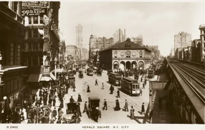 Framed Print : New York - Herald Square Framed Print : New York - Herald Square