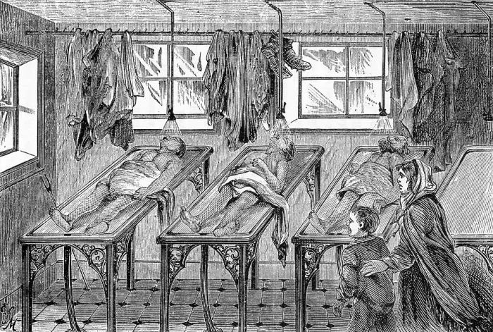 Framed Print : NEW YORK MORGUE Framed Print : NEW YORK MORGUE