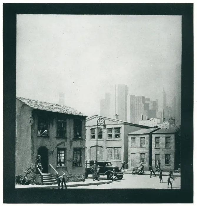 Framed Print : New York World's Fair, Child Welfare Diorama Framed Print : New York World's Fair, Child Welfare Diorama