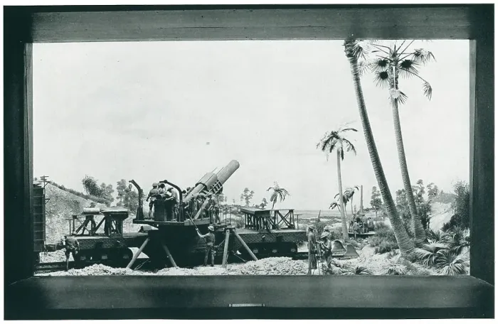 Framed Print : New York World's Fair, Coast Artillery Diorama Framed Print : New York World's Fair, Coast Artillery Diorama