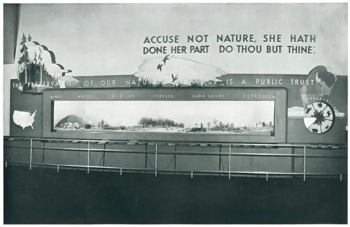 Framed Print : New York World's Fair, Conservation Framed Print : New York World's Fair, Conservation