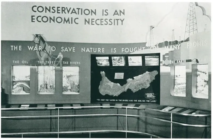 Framed Print : New York World's Fair, Conservation Framed Print : New York World's Fair, Conservation
