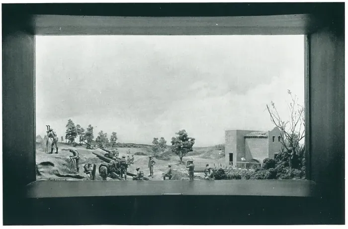 Framed Print : New York World's Fair, Field Artillery Diorama Framed Print : New York World's Fair, Field Artillery Diorama