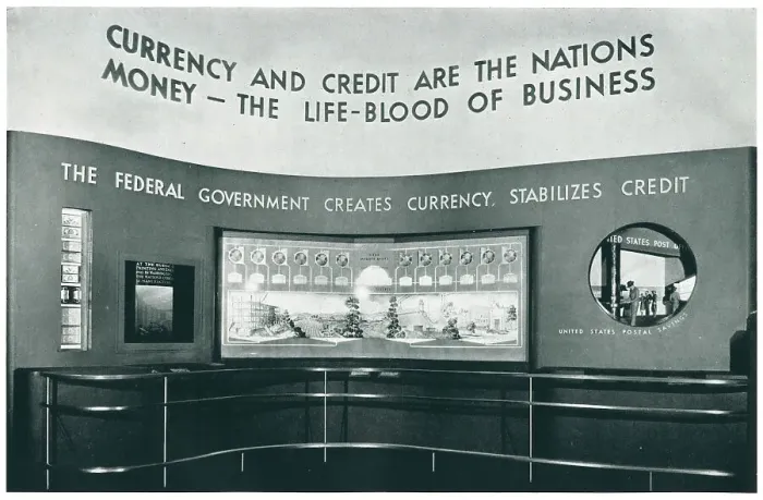Framed Print : New York World's Fair, Finance And Credit Framed Print : New York World's Fair, Finance And Credit