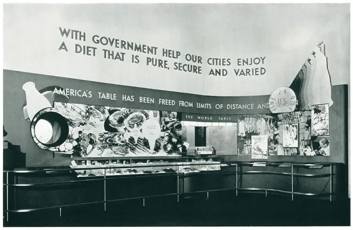 Framed Print : New York World's Fair, Food Theme Framed Print : New York World's Fair, Food Theme