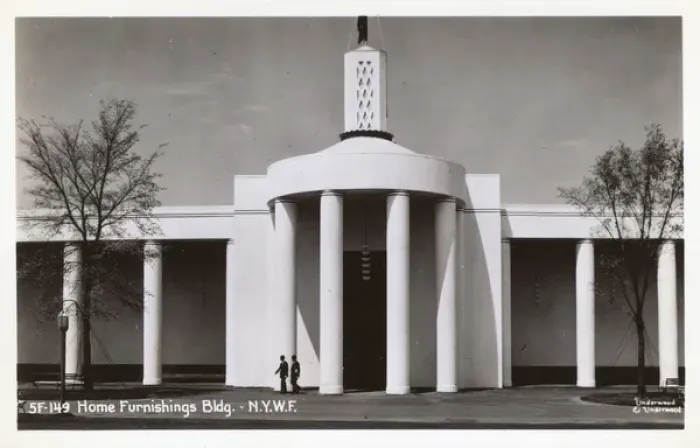 Framed Print : New York Worlds Fair - Home Furnishings Building Framed Print : New York Worlds Fair - Home Furnishings Building