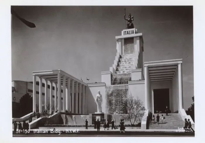 Framed Print : New York Worlds Fair - Italian Building Framed Print : New York Worlds Fair - Italian Building