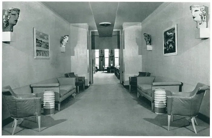 Framed Print : New York World's Fair, Lounge Framed Print : New York World's Fair, Lounge
