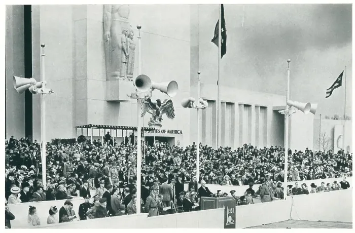 Framed Print : New York World's Fair Opening Framed Print : New York World's Fair Opening