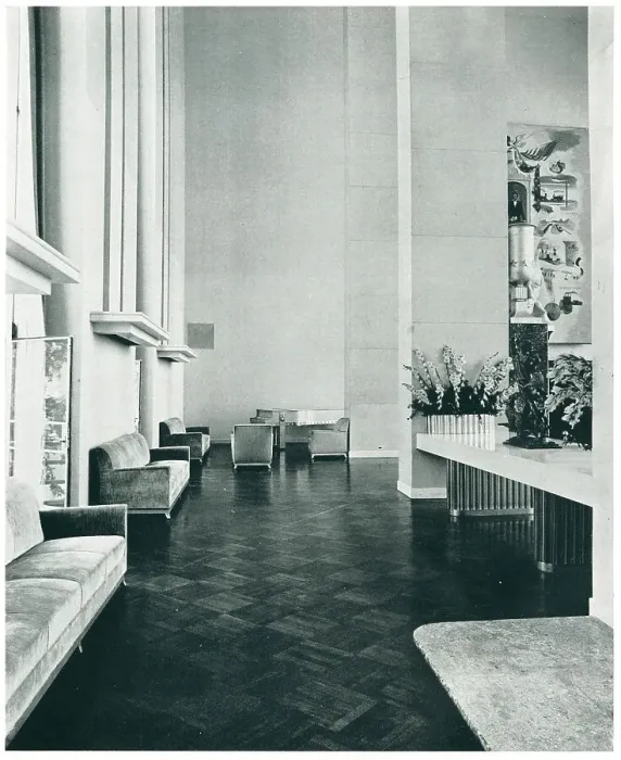 Framed Print : New York World's Fair, Reception Room Framed Print : New York World's Fair, Reception Room