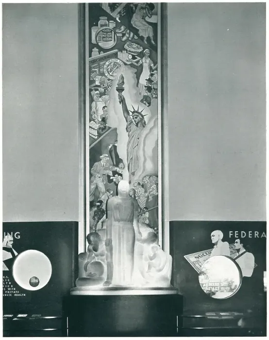 Framed Print : New York World's Fair Social Welfare Framed Print : New York World's Fair Social Welfare