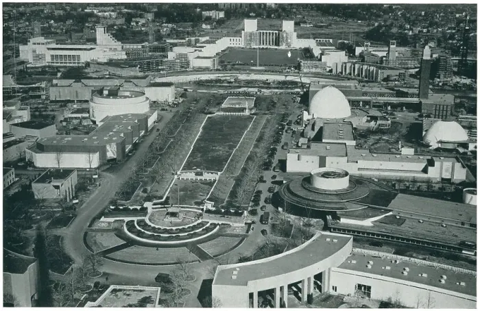 Framed Print : New York World's Fair, View From The Trylon Framed Print : New York World's Fair, View From The Trylon