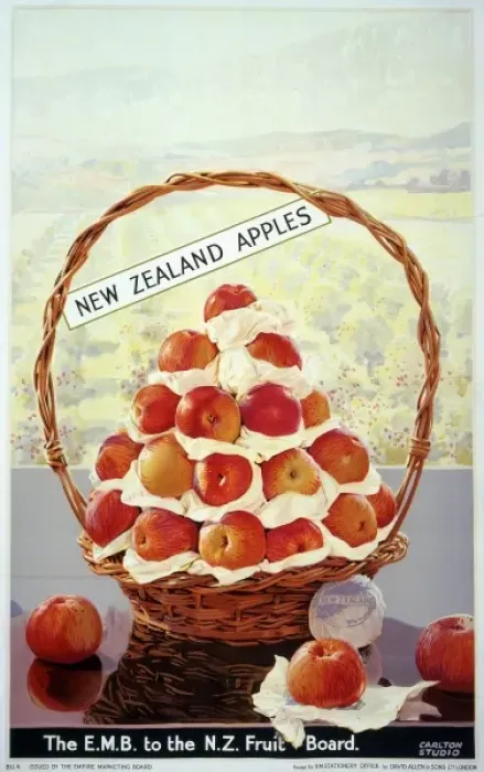 Framed Print : New Zealand apples poster Framed Print : New Zealand apples poster