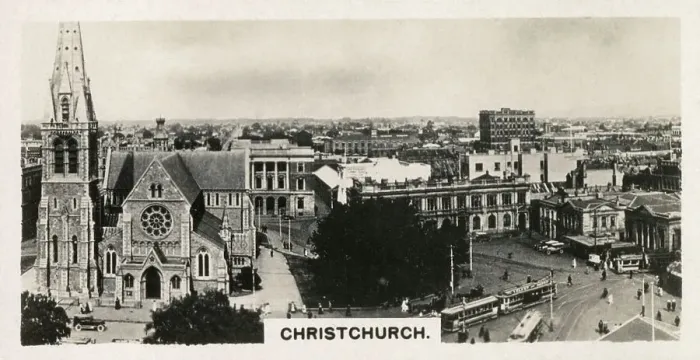 Framed Print : New Zealand - Cathedral Square, Christchurch Framed Print : New Zealand - Cathedral Square, Christchurch