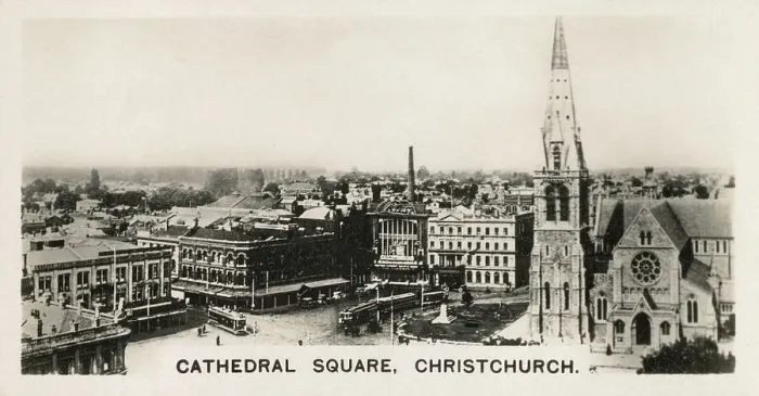 Framed Print : New Zealand - Cathedral Square, Christchurch Framed Print : New Zealand - Cathedral Square, Christchurch
