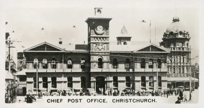 Framed Print : New Zealand - Chief Post Office, Christchurch Framed Print : New Zealand - Chief Post Office, Christchurch