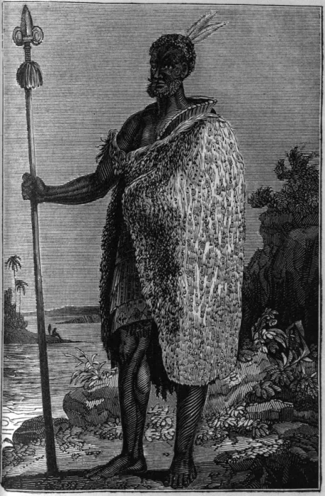 Framed Print : New Zealand chief with spear Framed Print : New Zealand chief with spear