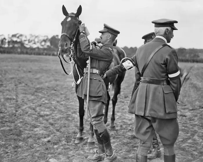 Framed Print : New Zealand Division horse show, Western Front, WW1 Framed Print : New Zealand Division horse show, Western Front, WW1