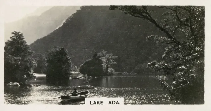 Framed Print : New Zealand - Lake Ada