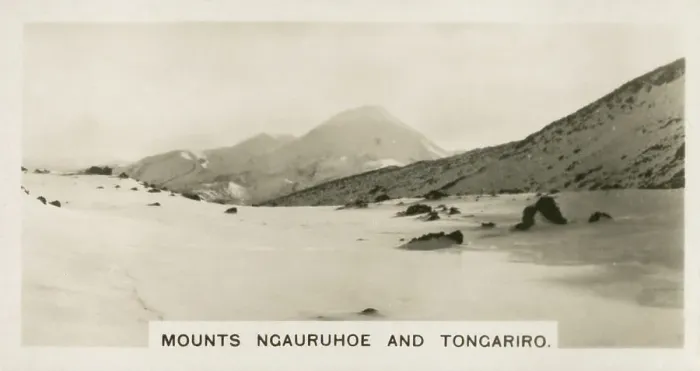 Framed Print : New Zealand - Mounts Ngauruhoe and Tongariro Framed Print : New Zealand - Mounts Ngauruhoe and Tongariro
