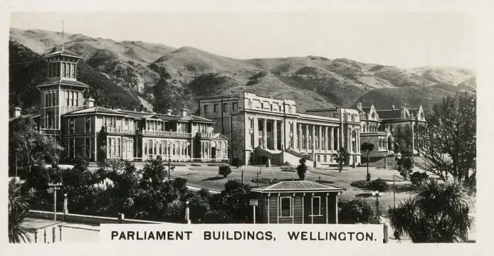 Framed Print : New Zealand - Parliament Buildings, Wellington Framed Print : New Zealand - Parliament Buildings, Wellington