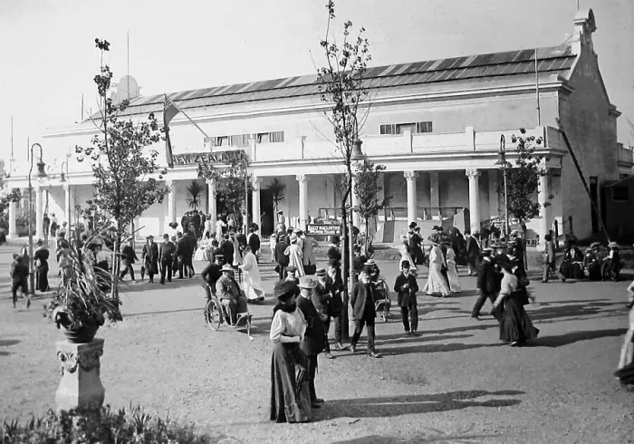 Framed Print : The New Zealand Pavilion, The Franco-British Exhibition Framed Print : The New Zealand Pavilion, The Franco-British Exhibition