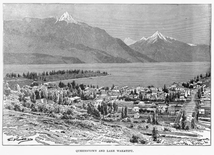 Framed Print : New Zealand Queenstown Framed Print : New Zealand Queenstown
