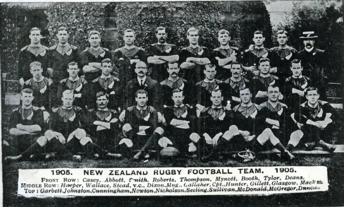 Framed Print : New Zealand Rugby Football Team Framed Print : New Zealand Rugby Football Team