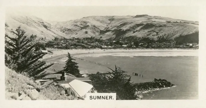 Framed Print : New Zealand - Sumner - seaside resort near Christchurch Framed Print : New Zealand - Sumner - seaside resort near Christchurch