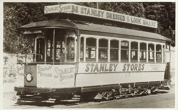 New Zealand - Tramcar advertising Stanley Stores
