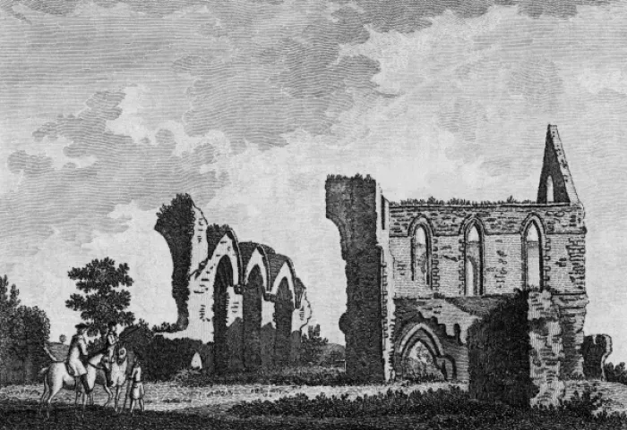 Framed Print : Newark Priory, Surrey Framed Print : Newark Priory, Surrey