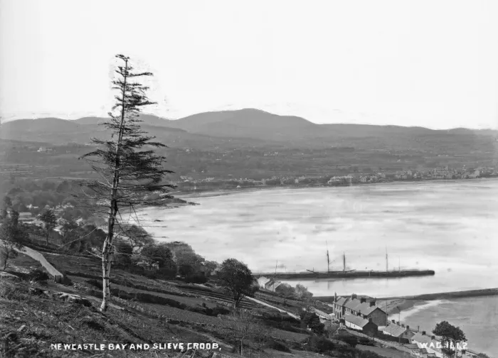 Framed Print : Newcastle Bay and Slieve Croob Framed Print : Newcastle Bay and Slieve Croob