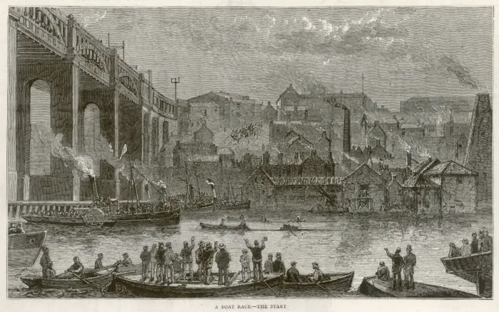 Framed Print : Newcastle boat race Framed Print : Newcastle boat race