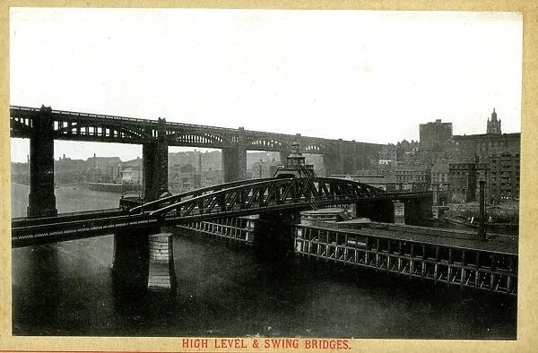 Newcastle Upon Tyne - High Level and Swing Bridges
