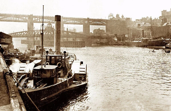 Newcastle upon Tyne, River Tyne early 1900's